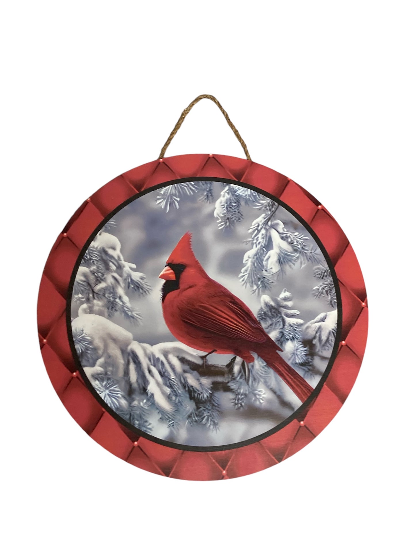 Cardinal Door Hanger